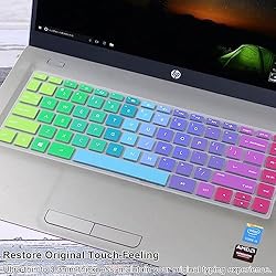 2Pcs Silicone Keyboard Cover for HP Pavilion x360
