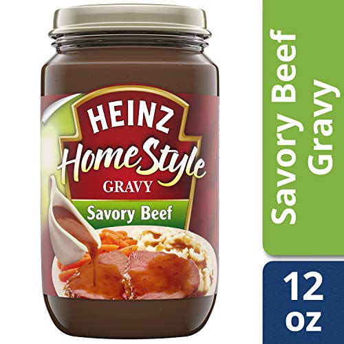 Heinz Savory Homestyle Beef Gravy (12 oz Jar)
