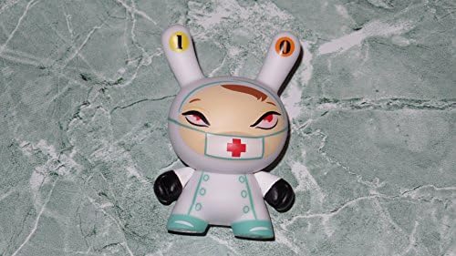 Kidrobot Project The 13 Dunny Series #10 Nurse Cackle (White) 3" Vinyl Figure Brandt Peters 3/40