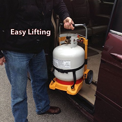 Propane Tank Carrier Cylinder Dolly Easy Cart for Tanks, Heaters