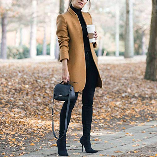 Onefa Women Winter Coat, Ladies Fashion Cardigan Coat Trench Jacket Warm Long Overcoat Outwear
