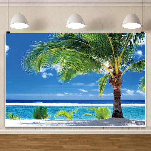 Caaerttply 10x8ft Summer Coastal Vacation Beach