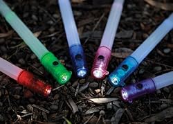 Life Gear Blue LED Glow Stick & Flashlight with