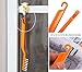 Keyboard Brush Soft Electronic Deep Cleaning Brush Removes Dust from Fans Motherboards, Vents, Multi-purpose Window Door Track Cleaning Brush with Anti Scratch Bristles+Dustpan