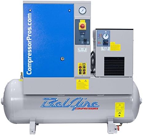 Air Compressor,Dryer,7.5HP,60gal,1-Phase