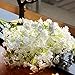 Voluex 20pc Baby Breath Artificial Flower Gypsophila, Real Touch Bouquets for Wedding Home Decor Gift, 20 Pack, White