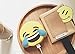 Emoji Stuff Tears of Joy Emoji Protable charger , Super Cute Emoji Power Bank Design,2600mAh 5V/1.5A Backup Battery Great Christmas Gift for IOS&Android Phones