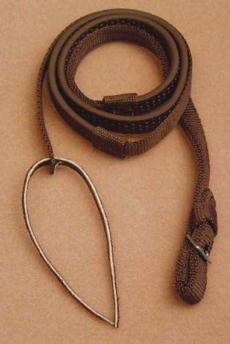 Dr. Robert Cook Bitless Bridle Rubber-Grip Nylon Reins