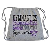 Sports Katz Drawstring Bag Gymnastics Gray
