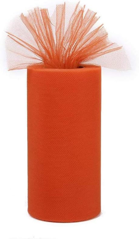 Aofocy Tulle Fabric Roll Super soft tulle 15 cm × 22 m 12 color (No. 12)