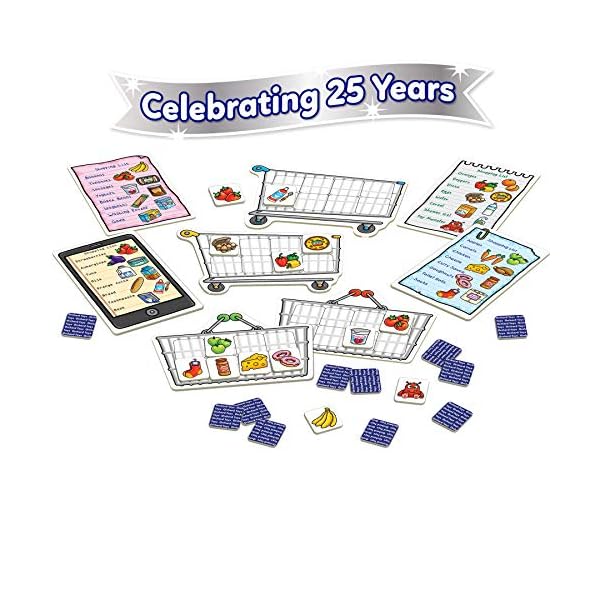 Orchard Toys Shopping List Memory and Matching Pairs Large Card Game, Food Shop & Trolley Snap Cards for Kids…