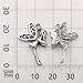 Youdiyla 65 PCS Fairy Charms Collection, Mix Silver Cupid Pixie Angel Winged Woodland Fairy on The Moon Metal Charm Pendant Supplies Findings for Jewelry Making (HM151)