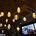 KINGSO Vintage Edison LED Bulb Bright Starry Style Romantic Fireworks Squirrel Cage Light Bulbs, 3W, 2700K, 85~265V, Warm Color, E26/E27 Medium Screw Base, ST64 Antique Shape (6 Pack)