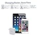 Lumsing USB Wall Charger 4-Port 21W Multi-Port Charger with Foldable Plug for iPhone iPad Samsung Galaxy Smartphones Tablets(Grey)