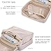 Travel Packing Cubes Set Toiletry Kits Shoe Bag JJ POWER Luggage Organizers (Beige)