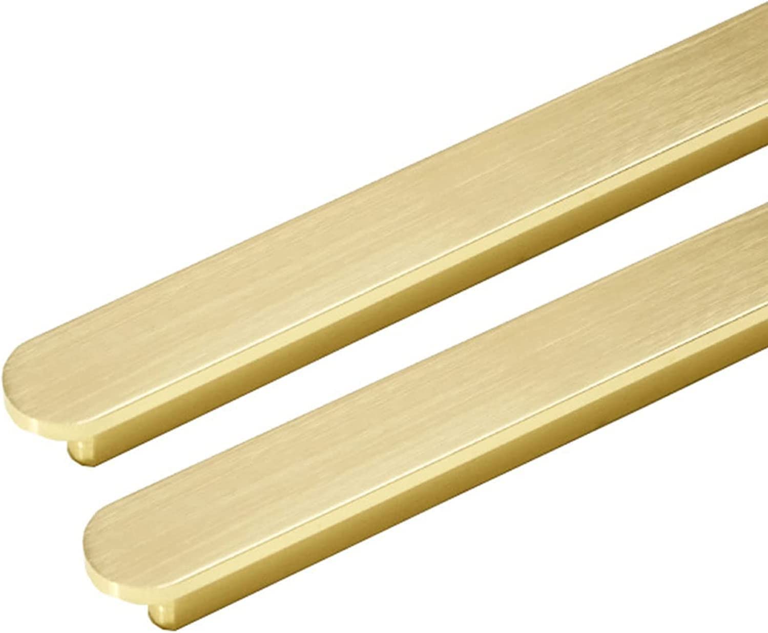 SYZOW 6 Pack Gold Drawer Pulls Brushed Gold Cabinet Pulls,Kitchen Cabinet Handles for Kitchen Cupboard Door, Hole Center 192mm — image 1