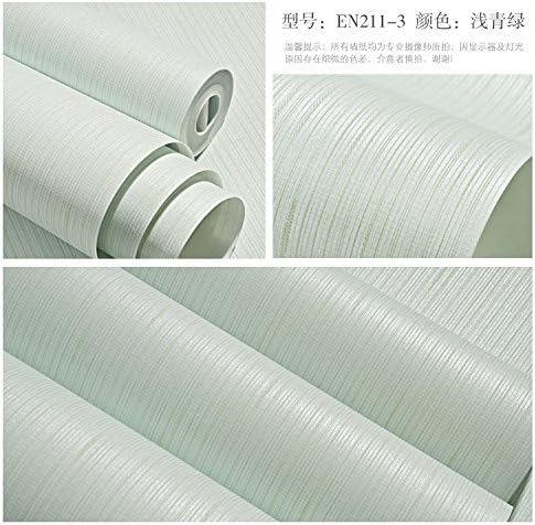 Renyqing Modern Simple Plain Non-Woven Background Wallpaper,Light Turquoise,Wallpaper Only