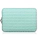 11-12 Inch (Black, Green, Grey, Blue, Purple, Chevron, Pink) Laptop Sleeve, Zikee Water Resistant Thickest Protective Slim Laptop Case