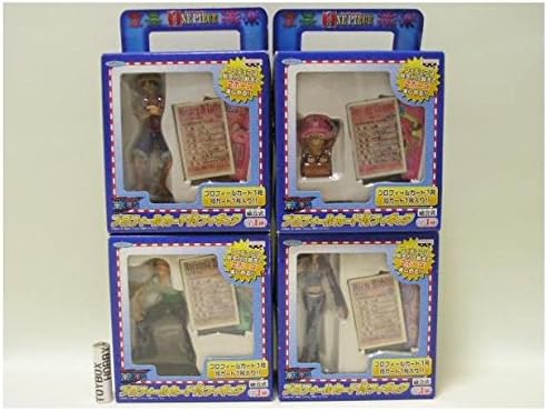 Amazon Co Jp ワンピース プロフィールカード付 フィギュア 4種 ホビー 通販