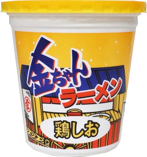 徳島製粉 金ちゃんラーメンカップ 鶏しお 73g×12個 鶏だし 旨味塩ラーメン カップ麺 まとめ買い 常温保存