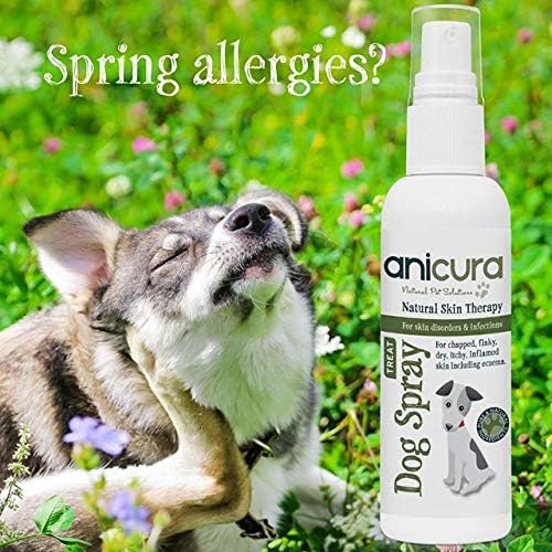 Anicura Dog Spray, Instant Relief for Itchy Dry Skin & Allergies, Reduces Scratching, Licking & Discomfort - Image 4