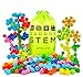 Jarrby STEM Flowers Educational Therapy Toys - Great Building Toys STEM JR / STEAM Interlocking Preschool Learning Toys