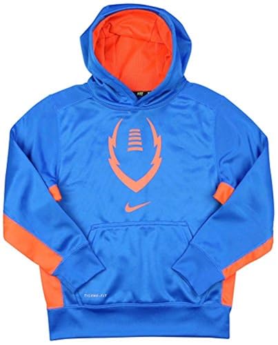 Nike Big Boys (8-20) Therma-Fit KO Football Training Hoodie-Photo  Blue-Medium in Oman Whizz Active Hoodies