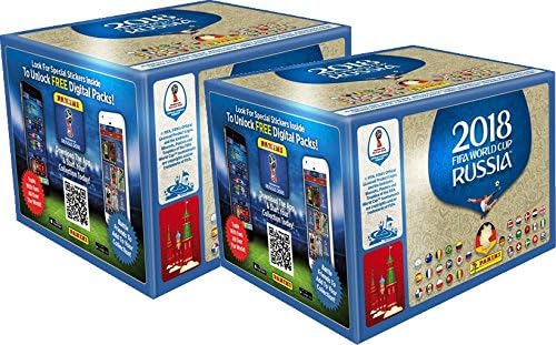 Panini WM Russia 2018 – Pegatinas – 2 Display (200 Bolsas): Amazon.es: Juguetes y juegos