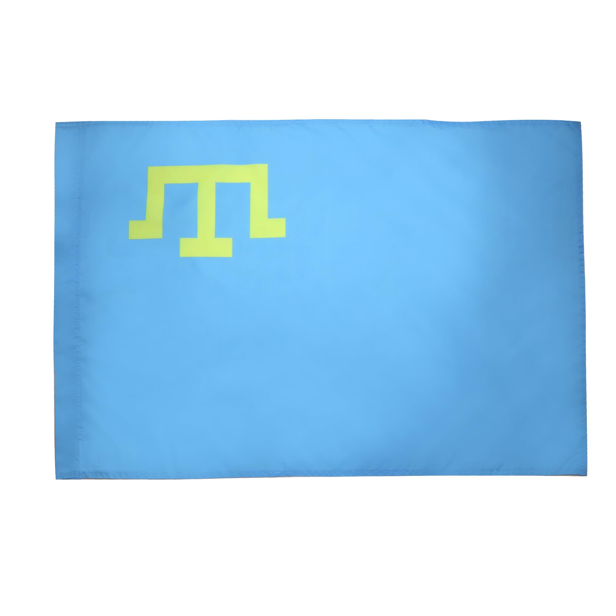 AZ FLAG - Crimean Tatars Flag - 2x3 Ft - Tatar Banner with Sleeve - 100% Polyester - Fade Resistant - Vivid Colors - 2' x 3' Feet - 90x60 Cm