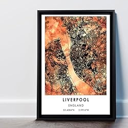 Seville Map Poster, Spain Map Art Poster, Map Decor