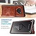 Galaxy Note 9 Case with Built-in Magnetic Backing,SXTech (Leather Cover Series) Slim Yet Protective with Card Holders.Kickstand Wallet Case Fit for Samsung Galaxy Note 9 (2018) 6.4