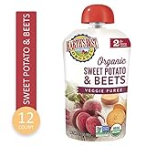 Earth's Best Organic Stage 2, Sweet Potato & Beets, 3.5 Ounce Pouch (Pack of 12) (Packaging May Vary)
