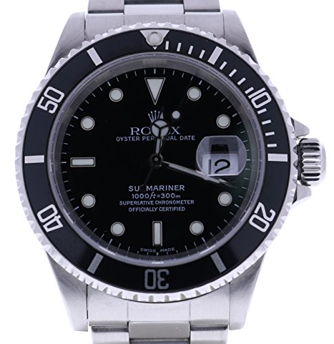Rolex Submariner automatic-self-wind mens Watch 16610 (Certified Pre-owned)