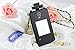Phone Case for Iphone and Samsung Smart Phones. Perfume Bottle Shaped with Chain Handbag Telephone Case Lovely Bowknot Style Color Black (iPhone 6 (4.7))