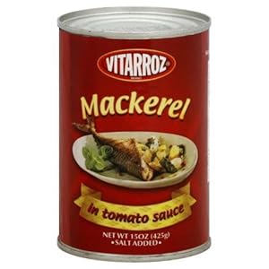 Image of Vitarr oz, Mackerel, 15 OZ (Pack of 24)
