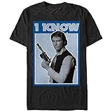 Star Wars Han Solo Quote I Know Mens Graphic T Shirt