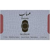 Nusuk Mahab - Oriental, Fruity, Floral - Extrait de Parfum Vial Spray for Women &amp; Men, 0.10 Ounce / 3 ml