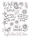 Color Your Own Stickers Inspirations: Just Color, Peel & Stick! (Design Originals) 60 Customizable Art Decals with Uplifting Messages; Pre-Cut, Self-Adhesive, Sticks to Any Dry Surface; for All Ages