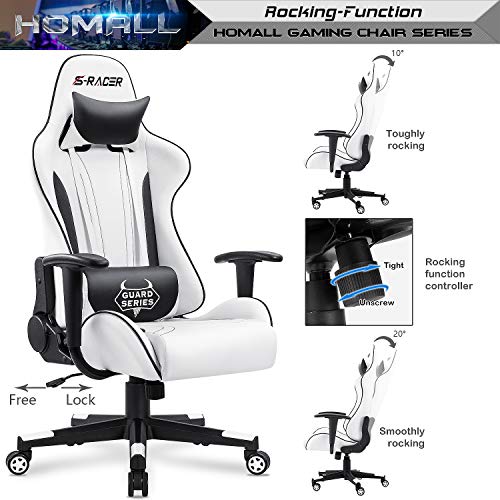 Homall Gaming Chair Office Chair High Back Racing Computer Desk Chair