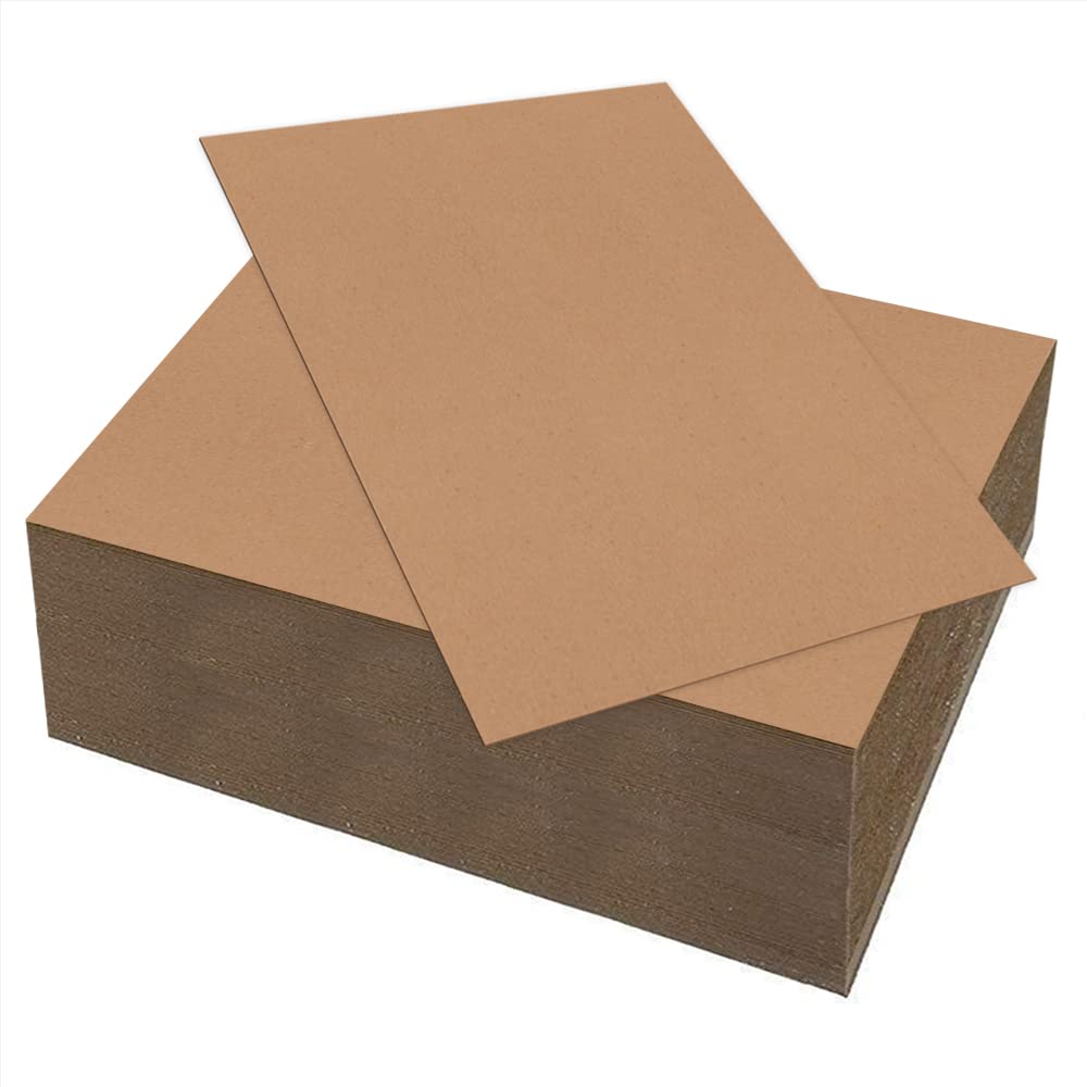 Mega Format Cardboard Sheets, Chipboard, Paperboard .022 Thick - Cardboard Paper, Inserts for Mailers, Crafts, Large Sheets (8