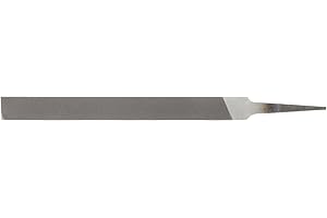 Nicholson Hand File, American Pattern, Double Cut, Rectangular, Fine, 6-Inch Length