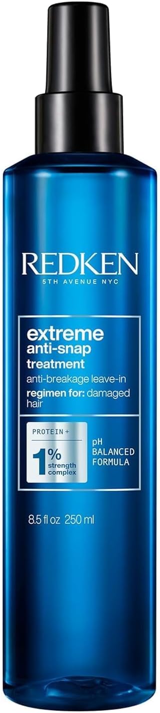 REDKEN Extreme Anti-Snap Leave-In Treatment, 250 ml, Reduces Split Ends