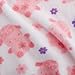Nuby Cuddly Soft Plush Baby Blanket, Pink, 30