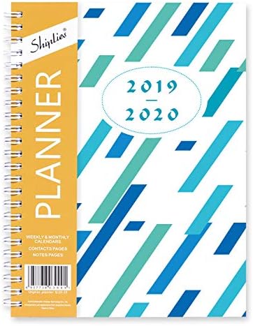 2019-2020 Academic Planner, Weekly Monthly Planner, July 2019 - June 2020, 5.8 x 8.3 Inches