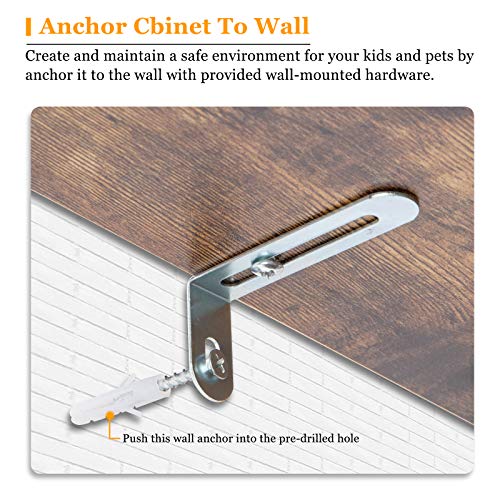 VINGLI 2 Drawer File with Lock for Hanging Letter/Legal Size