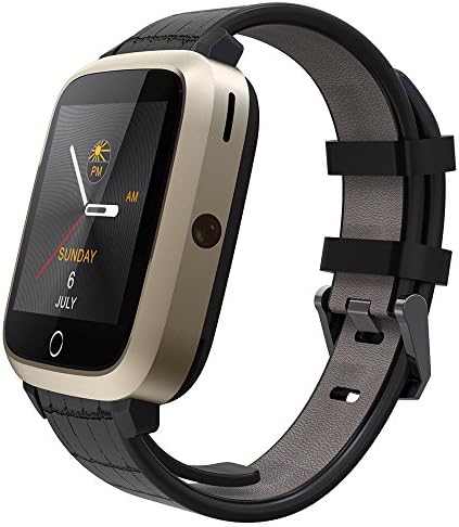 Smart Watch Phone 3G RAM 1G + ROM 8G Android 5.1 OS Nano SIM Card 1.54" LCD Screen Camera 1.3GHz Quad Core CPU Wifi BT4.0 GPS Pedometer Heart Rate Smartwatch for Android iPhone