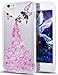 iPhone 7 Plus Case,iPhone 7 Plus Bling Glitter TPU Case,PHEZEN Fairy Angel Girl Pattern Shiny Glitter Flexible Soft Rubber Gel Clear TPU Cases Silicone Back Case for iPhone 7 Plus (2016) 5.5" (Pink)