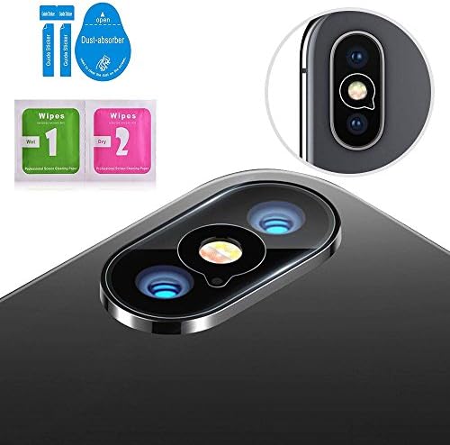 for iPhone X Back Camera Protector Film Cover Lens Glass Protective Skin with Installation Tool Kits