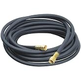 Sievert Industries 1512IS LP Gas Hose, 12' Long | Flexible Rubber/Plastic Construction, 1/4" I.D. with LH 9/16" Female Connection Both Ends, UL and CGA Approved, 1512IS