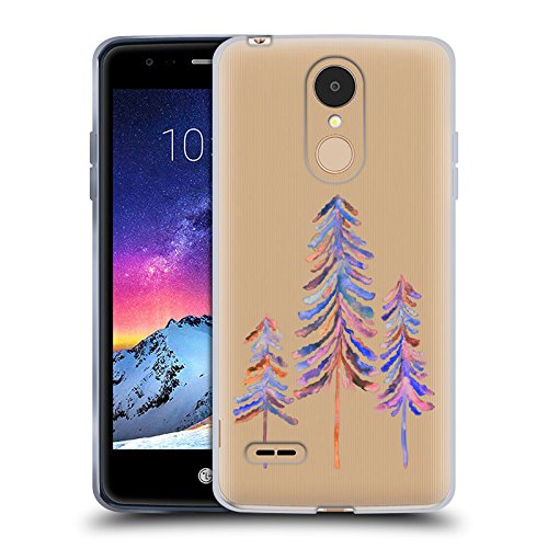 Official Cat Coquillette 90s Palette Pine Trees Soft Gel Case for LG K8 (2018)